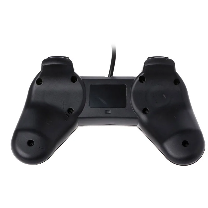 Высококачественный интересный черный геймпад для PS1/PS2 playstation Joypad с двойным джойстиком