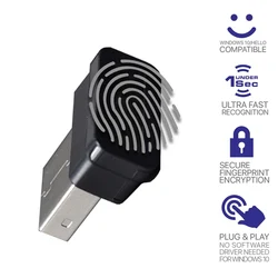 Module de lecteur d'empreintes digitales USB pour Windows 7, 8, 10, 11 Hello, Scanner biométrique, cadenas pour ordinateurs portables et PC 