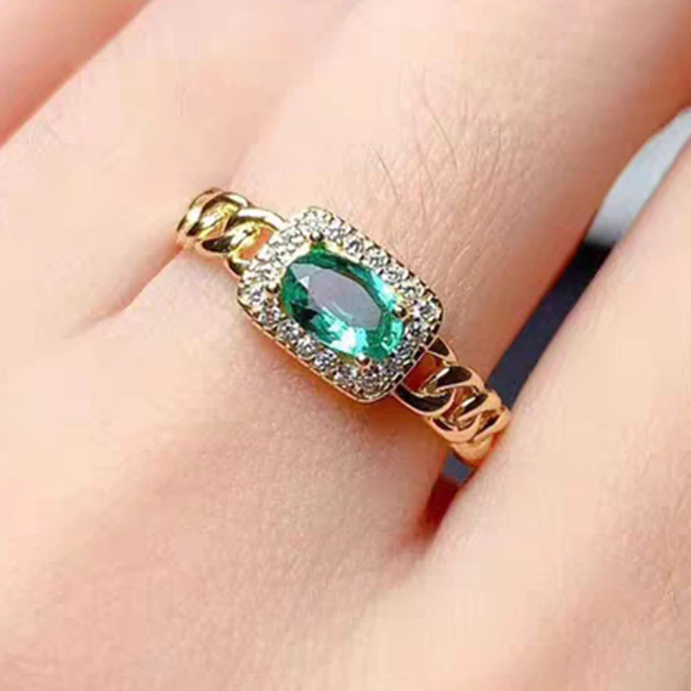 real emerald ring for women rings 