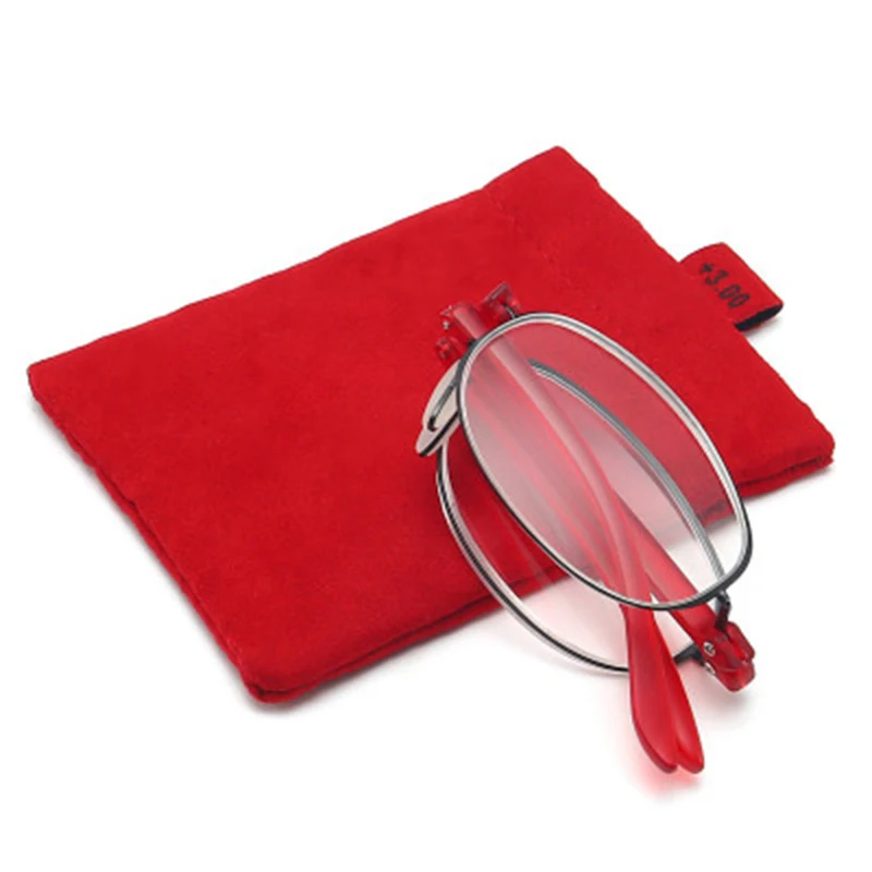 Складной Анти-синий светильник очки для чтения прогрессивные Мультифокальные 360 градусов кольцо фокус дальнозоркости чтения очки ультра светильник