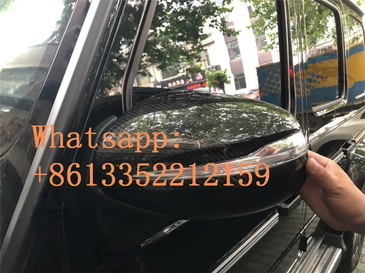 Год G класс G63 G65 G550 G500 G55 G350 w464 боковое зеркало из углеродного волокна Чехлы для G W464