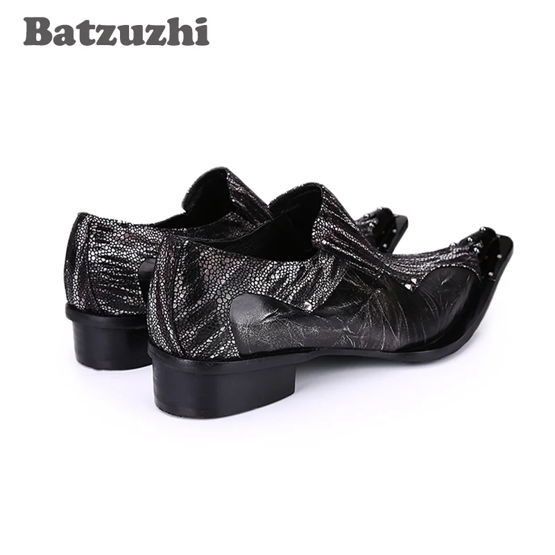 Batzuzhi/ограниченное издание; японский тип; модная мужская кожаная обувь; кожаные модельные туфли с острым носком; мужская обувь с высоким подъемом