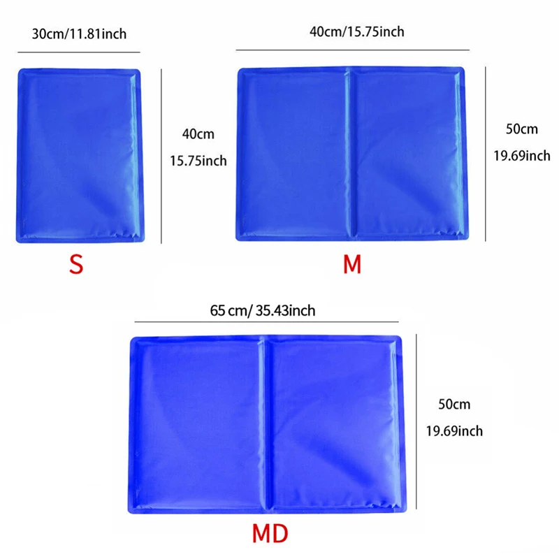 5-Pet-Pad-Summer-Cooling-Mat-Bed-Cat-Sleeping-Cushion-Keep-Cool-Pet-Gel-Ice-Pad-For