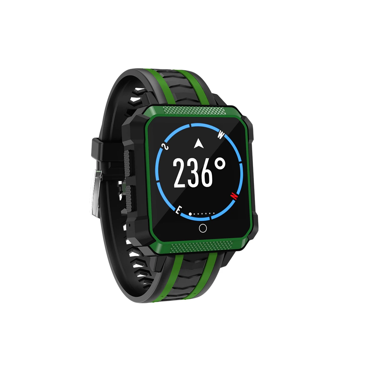Смарт-часы H7 Android 6,0, 4G, Интернет-звонки, сердечный ритм, gps, Wi-Fi, пульсометр, пневматические Смарт-часы, Bluetooth, умные часы для мужчин - Цвет: Green