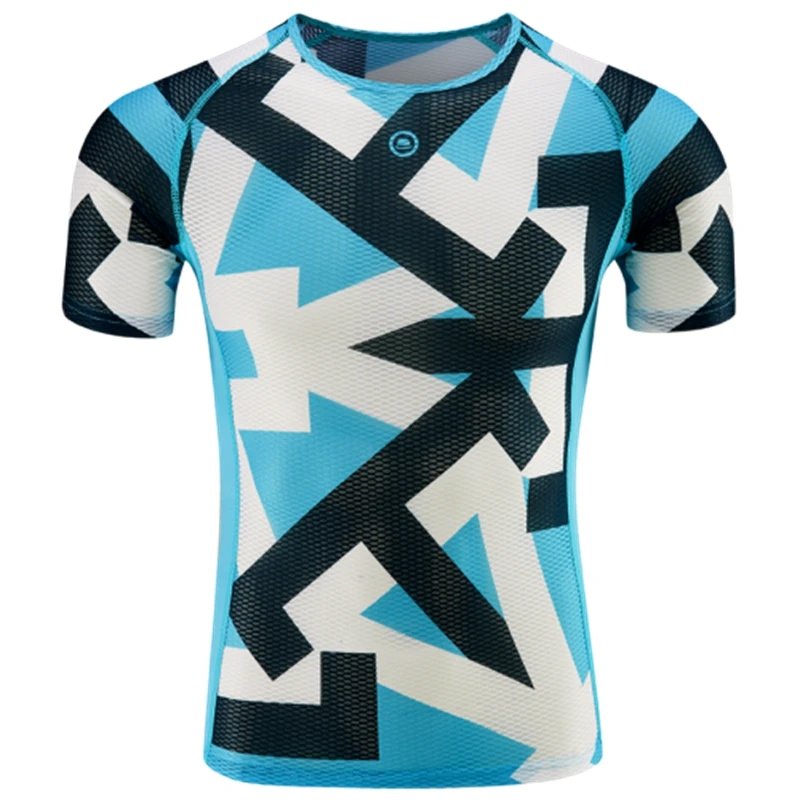 Camouflage-MESH-BASE-LAYER-SHORT-SLEEVE-Bike-clothing-tops-2019-Latest-chapeau-cycling-underwear-Breathable-Mesh