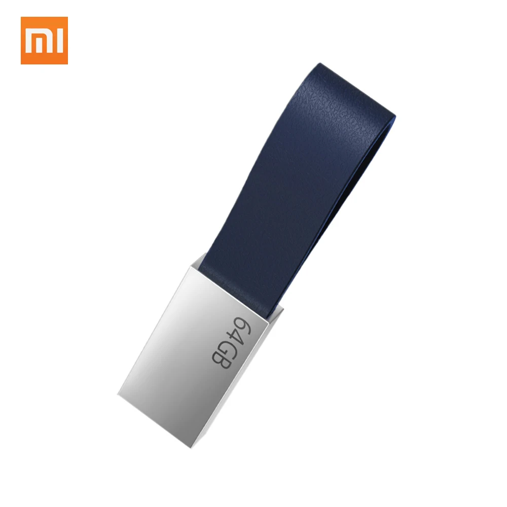 Xiaomi Mijia U диск 64 ГБ флеш-накопитель USB 3,0 Высокоскоростная передача шнур дизайн портативный металлический корпус USB флешка 64 ГБ