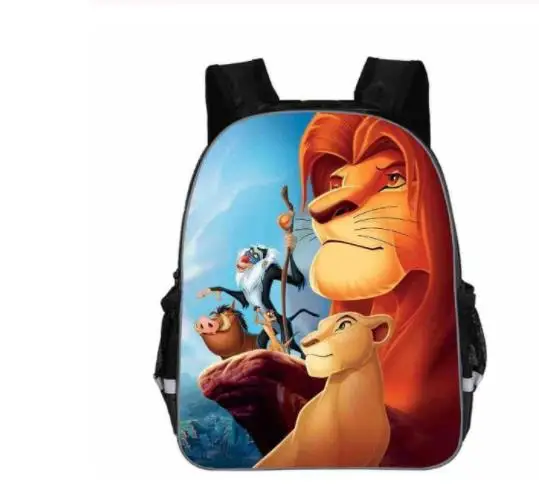 Mochilas Infantil Simba Король Лев школьные ранцы подарок на год для девочек-подростков с изображением мультипликационных персонажей для детей Детская сумка-рюкзак для мальчиков и девочек - Цвет: as pictures