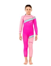 

Girl 2.5MM Snorkel Swimsuit Boy Neoprene Surf Wetsuit UnderWater Diving Suit Jellyfish Scuba Children Spearfishing Bathing Wear