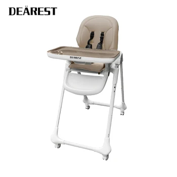 

Baby Dining Chair Multifunctional Foldable Portable Children's Dining Table Infant Plastic Dining Chair