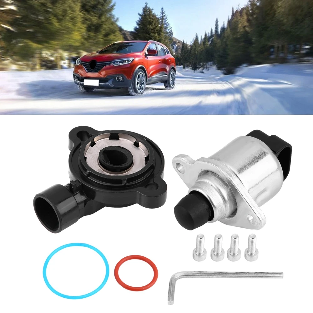 Для LS1 LS6 черный пластик дроссельной заслонки положение холостого хода воздуха