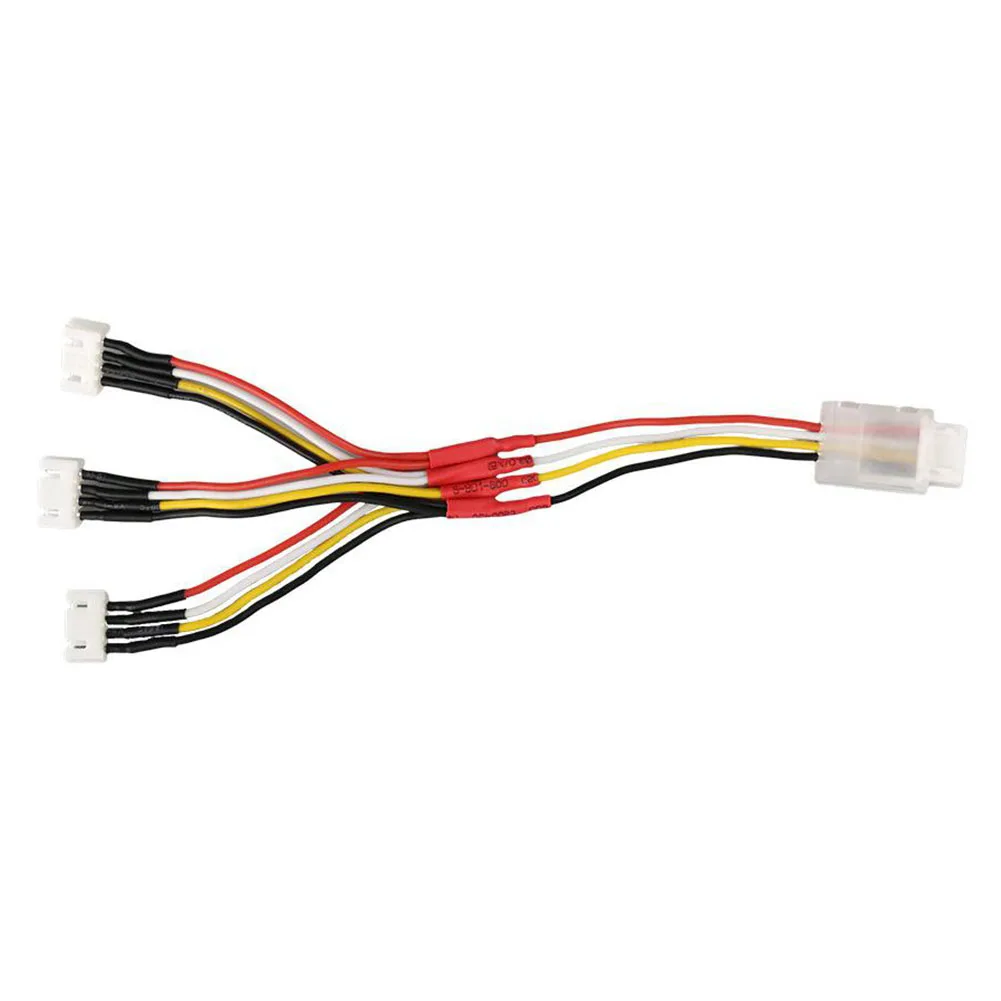 

Wire Battery Multifunction Parallel Charging Cable Quadcopter Drone RC Toy Balance Charger Adapter 3 In 1 For Hubsan Zino H117S