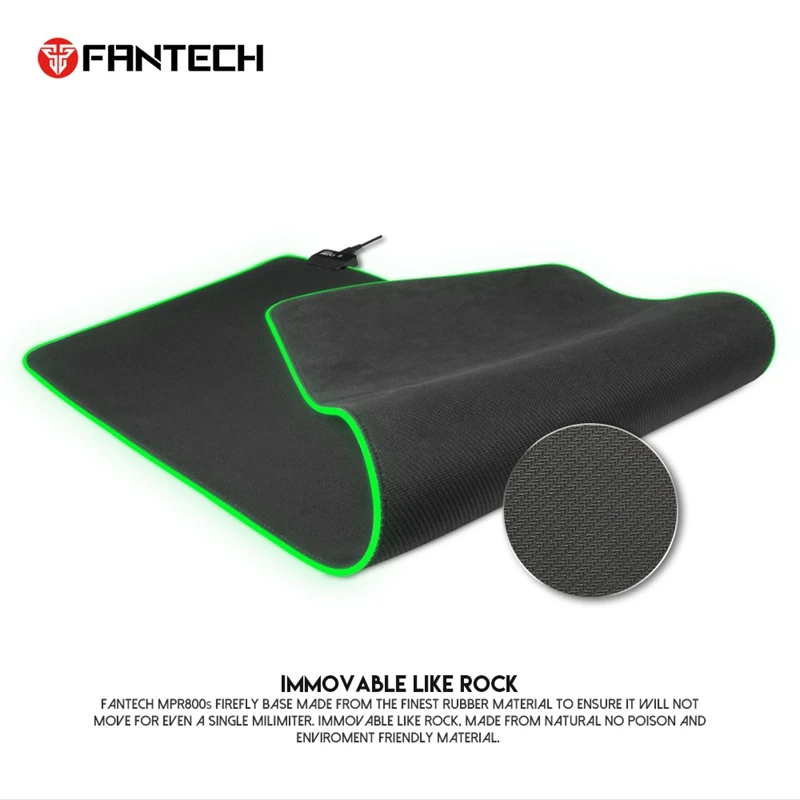 Fantech Rgb Освещение резиновый игровой коврик для мыши Mpr800S