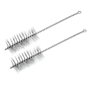 

uxcell Steel Wire Tube Cleaning Brush 50mm Diameter 290mm Total Length, 2pcs
