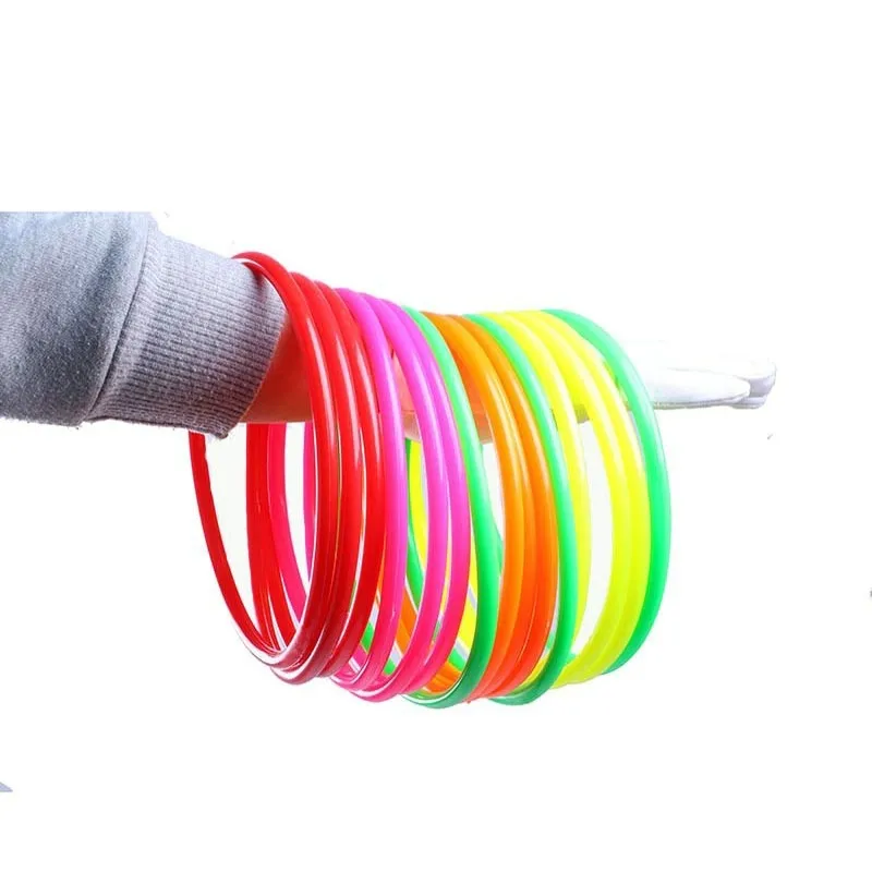 Спортивная игрушка 20 шт 12 см, уличные цветные пластиковые кольца Hoopla, круги для метания для детей, Веселая спортивная игрушка, хватающая/подвижная способность