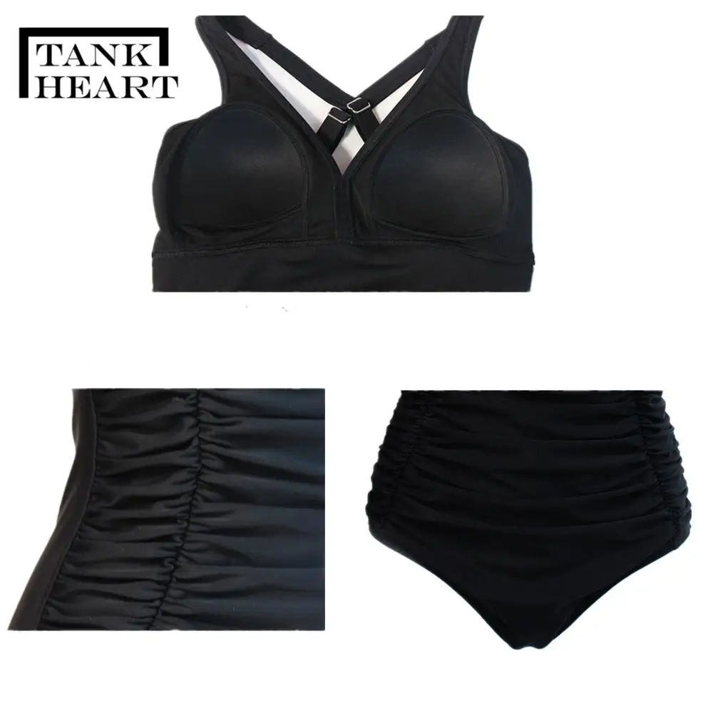 Sexy Black One-Piece Suits Monokini Plus Size Swimwear One Piece Swimsuit push up Swimsuits Swim Bathing Suit Women swimming 3XL