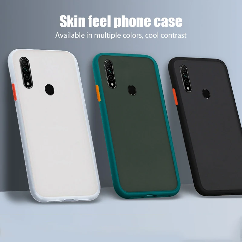 Жесткий матовый чехол для телефона Realme 2 3 Pro 3i 5 5i 5s задняя крышка 6 6i Индия 6s Knockproof |