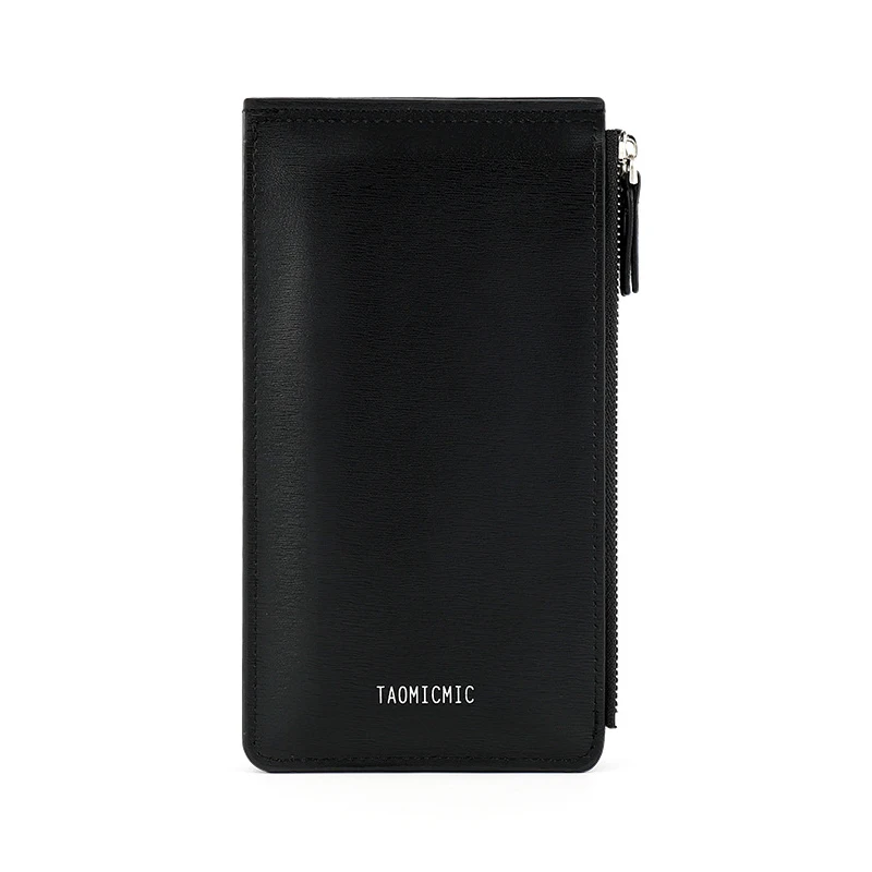 Mens Long Wallet Business Leisure Slim Credit Cards Holder Multifunction Cellphone Pouch ID Card Holder Wallet