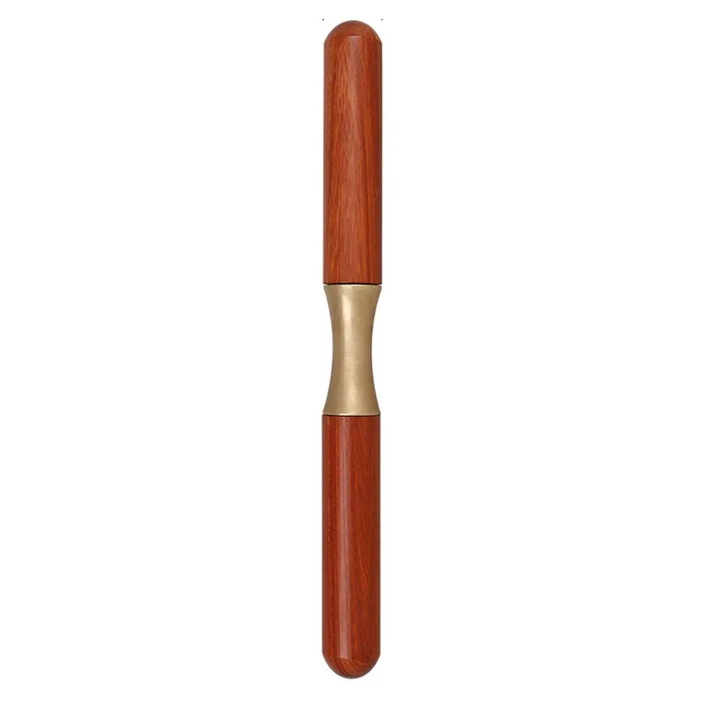 

W5 Two-handed Wooden Handle Roller Tube Music Sheet Metal Repair Tool Appliances Mahogany Metal Smooth