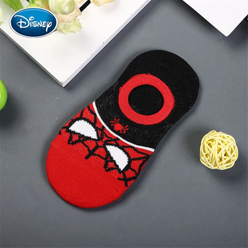 Disney Детские Носки с рисунком с героями комиксов Марвел, Железный человек Superman Spiderman Batman детские толстые хлопковые дышащие носки лодка Носки