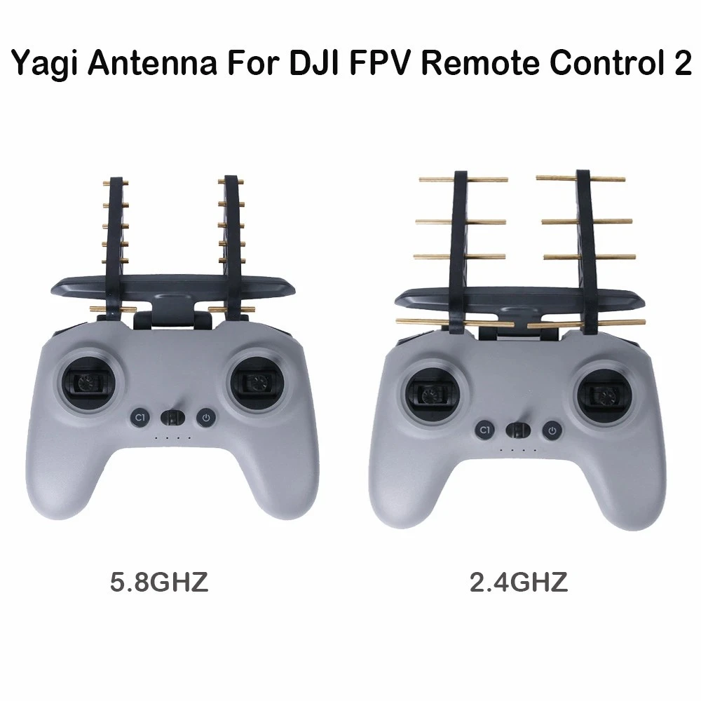 Per Dji Fpv Yagi Antenna Signal Booster Telecomando 2 Yagi Signal Enhancer Fpv Combo Accessori 5.8/2.4Ghz