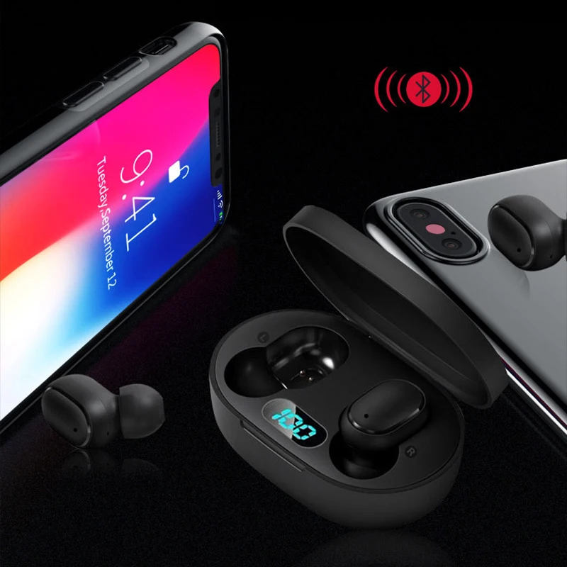 TWS Wireless Bluetooth 5 0 A6L Earphone Sport Gaming Wireless Bluetooth Headset Airbuds With Mic Earphones Earbuds for Xiaomi