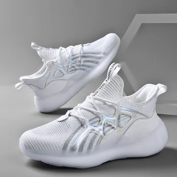 

Chiang 2020 Men's Cheap White Running Sneakers Sports Tennis ayakkabi Light Jogging Comfortable Breathable Zapatos de hombre