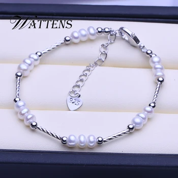 

Natural Pearl Bracelet for Women Fashion White Mixed Color Pearl Bracelet Wedding Party Birthday Accessories Gift Wholesale new