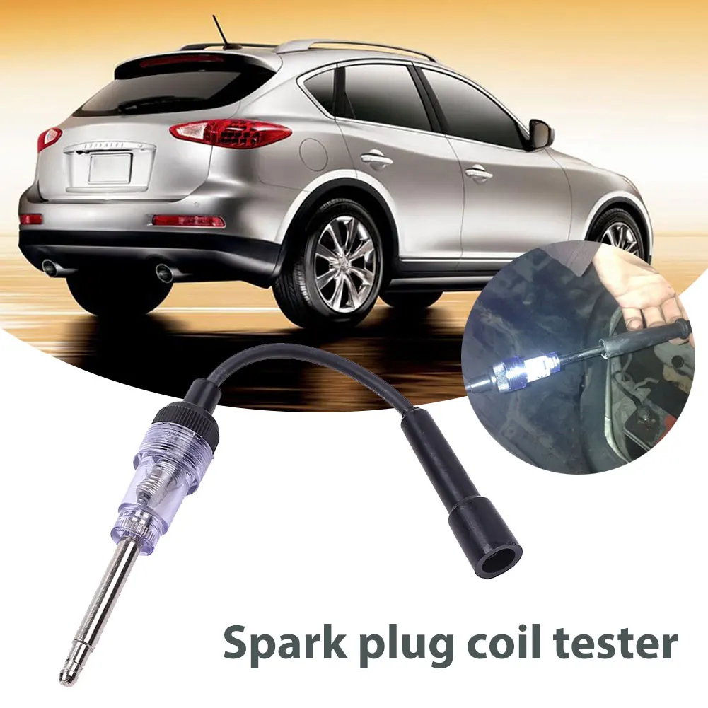 Car Auto Engine Ignition Spark Plug Coil Testers Tools High Pressure Portable