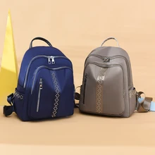 

Casual Women's Backpack Oxford Cloth Designer Backpack All Match Trendy Designer Knapsack Trending School Bags for Teenage Girl