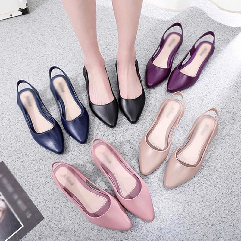 office jelly shoes
