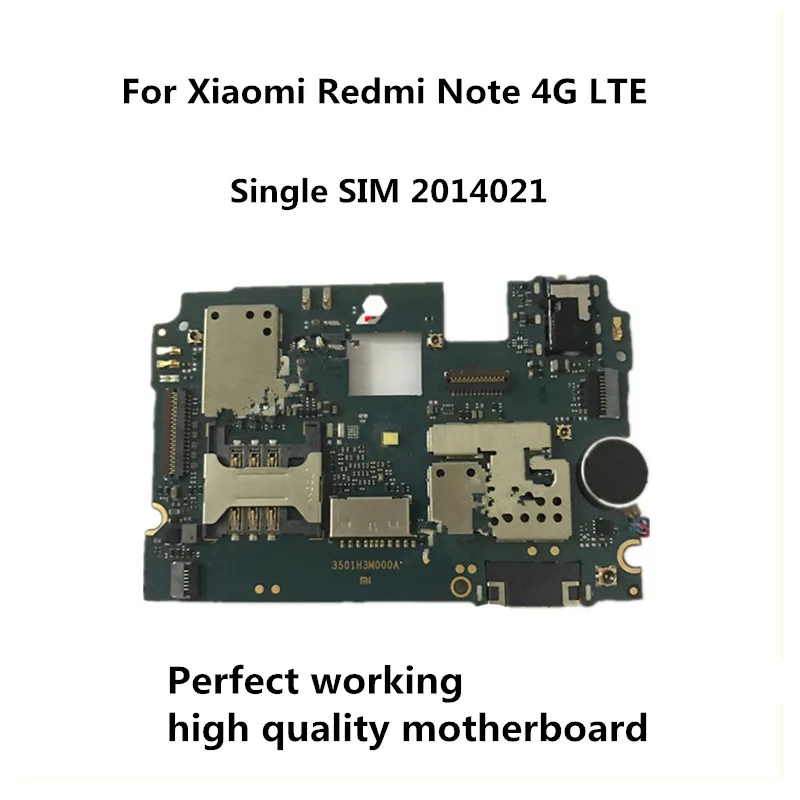 Одна SIM разблокированная Материнская плата с чипами схемы гибкий кабель для Xiaomi