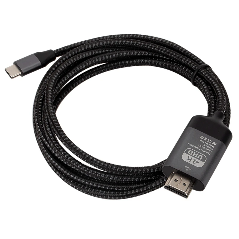 USB C к HDMI 4K кабель адаптер Тип C HDMI Thunderbolt 3 для huawei mate 20 MacBook Pro Pro Galaxy S9 HDMI USB-C