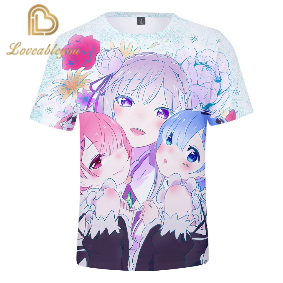 

Summer 2020 Adult / Child Short-sleeved T-shirt Japanese Anime Character 3D Printed Short-sleeved T-shirt Boy and Girl T-shirt