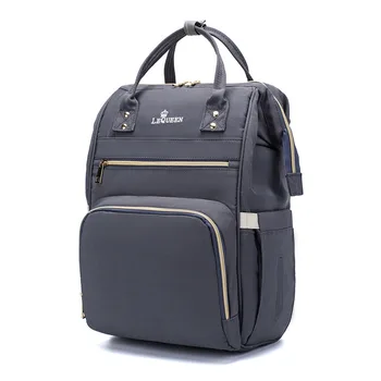 

LEQUEEN 2020 New Korean Mummy Bag Double Shoulder Mummy Bag Multifunctional Large Capacity Outer Travel Bag Upgraded Version