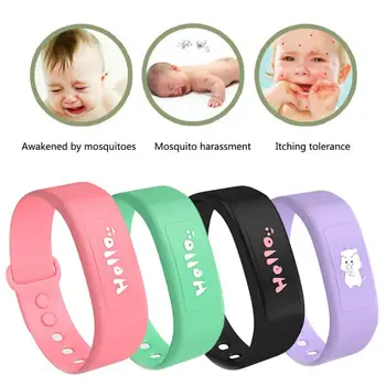 

8 color Child Mosquito repellent bracelet solid silica gel Wristband repellent effect 240 h Outdoor Anti Insect Bugs Reject Pest