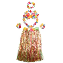 Женская Гавайская Юбка-Хула для взрослых, юбка для танцев, платье для праздника, костюм для вечеринки