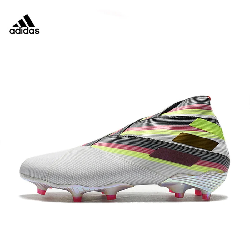 Adidas Nemeziz 19 + FG vendaje de alto impermeable FG fútbol zapatos zapatillas Botas Turf botas de fútbol para hombres tamaño 40-45 - AliExpress Deportes y entretenimiento