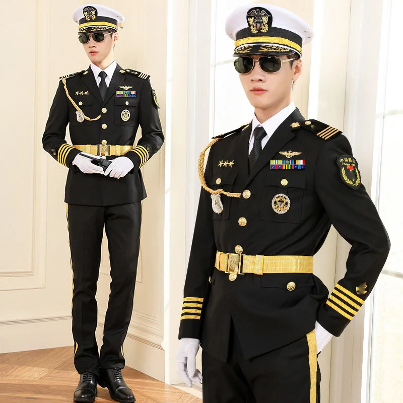 Seaman Uniform Single Row 4 Buttons 