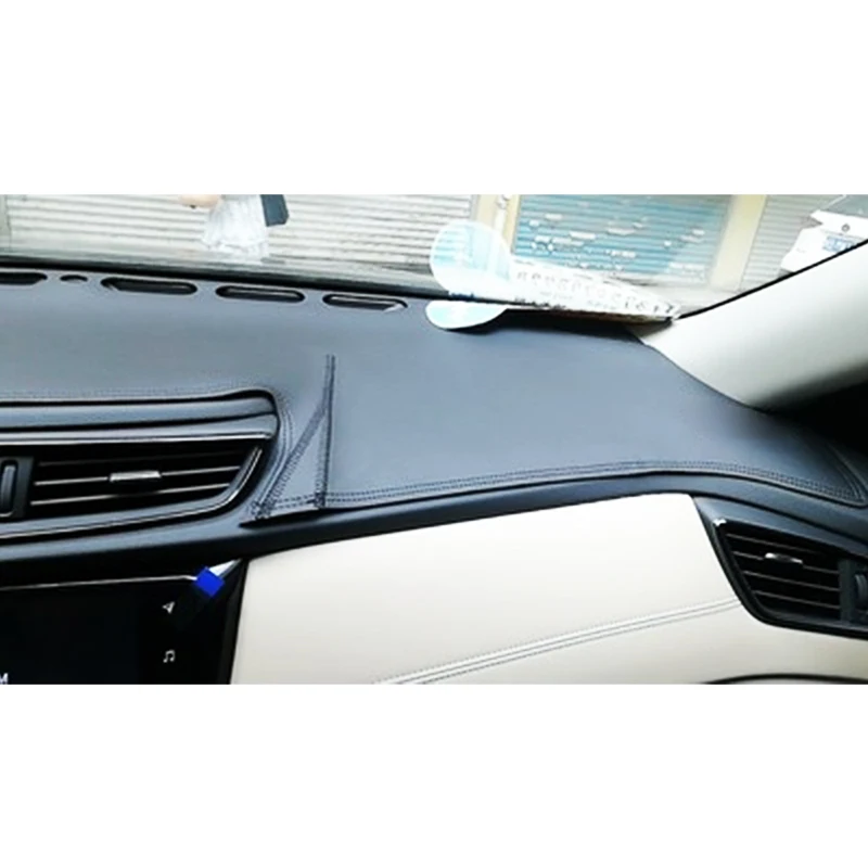 Для Jeep Grand Cherokee 2011- крышка приборной панели кожаный коврик приборной панели приборная панель Крышка автомобильный коврик Даш коврик солнцезащитный ковровое покрытие