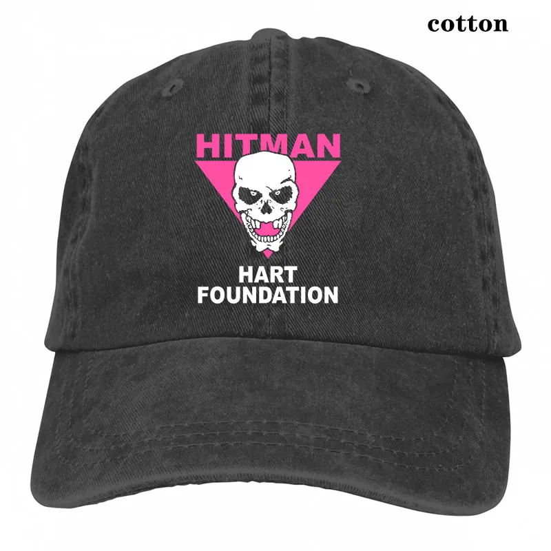Bret Hart Hitman бейсбольная кепка для мужчин и женщин, Кепка-Дальнобойщик, модная Регулируемая Кепка - Цвет: 3-Black