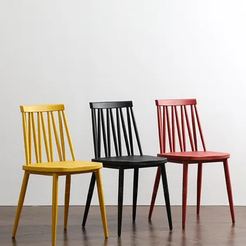 

Nordic Creative Talk Chair Chair Lazy Back Home Plastic Stool Desk Chair Ins Net Red Office Chair