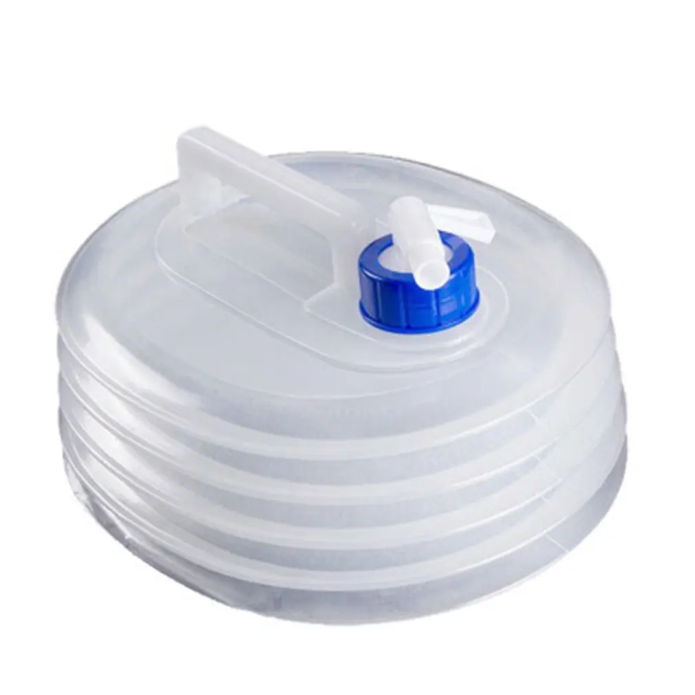 

15L Outdoor Collapsible Foldable Water Bags Container Camping Hiking Portable Survival Water Storage Carrier Bag