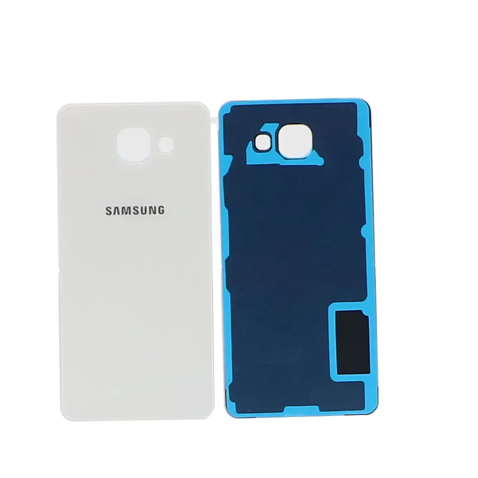 Для samsung Galaxy A5 A510F A510M A510FD A5100 A510Y чехол на заднюю панель со стеклянным корпусом для замены задней двери A510