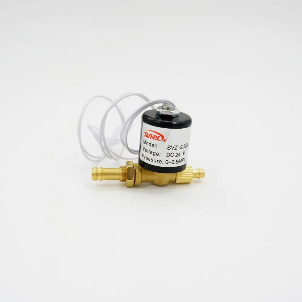 Máquina de soldadura en arco de argón, válvula solenoide de 2 posiciones, SVZ-2.2, CA, 24V, 36V, 220V