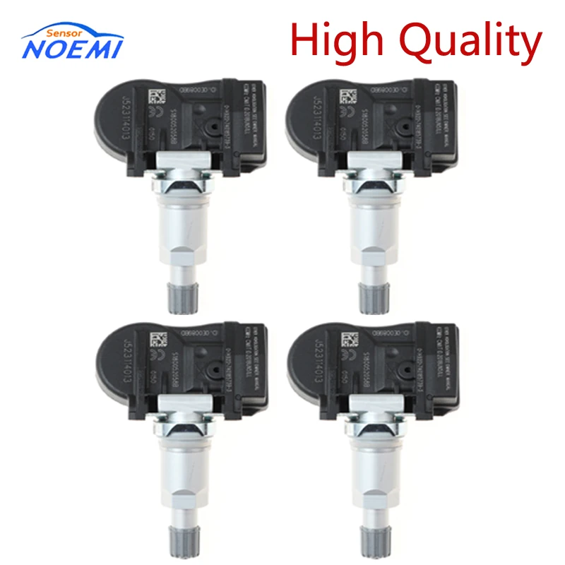 Новинка 4 шт. J523114013 TPMS датчик давления в шинах для Chery Tiggo 3 3X 2 5/7 GEELY EC7 / GS GL GC9 433