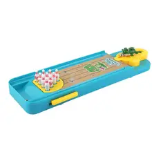 2 набора лягушка Боулинг родитель-ребенок интерактивная игра пинбол пусковая настольная игра Боулинг смешная Мини Милая игра для детей