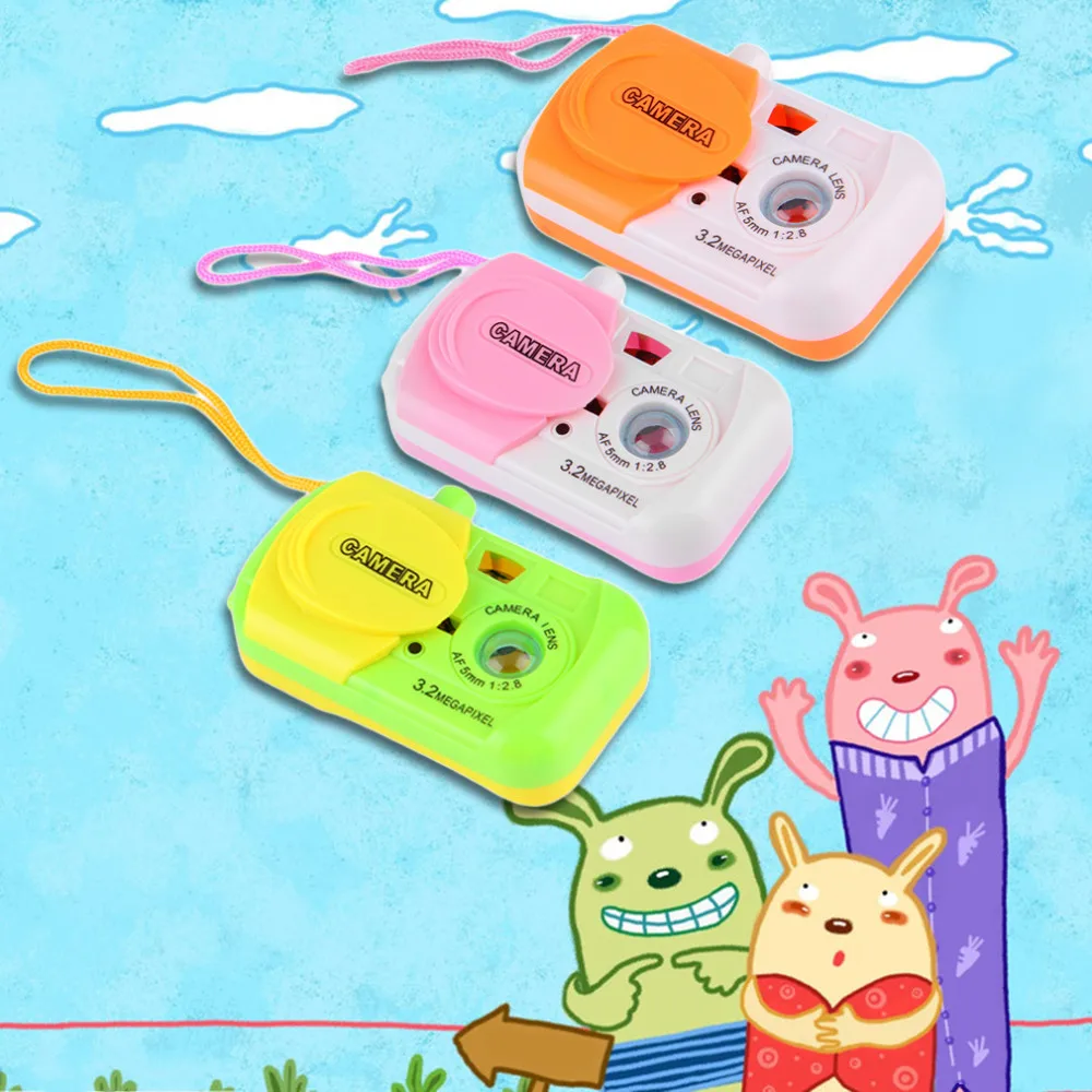 Cute Toy Camera Baby Kids Hanging Camera toy Photography Prop Decoration Children Educational Toy Birthday Christmas Gift Random