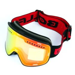 Adult Ski Goggles Magnet Double Anti-fog Large Cylindrical Ski Goggles 100% UV400 Protection Snowboard Ski Glasses for Men Women