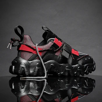 

Sneakers Men Casual Shoes Trend Lace-up Breathable Man Fashion Shoes Outdoor Spring Flat Shoes Zapatillas Flats For Men Loafers