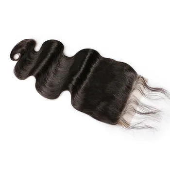 

Body Wave Lace Closure 6x6 Human Virgin Hair Closure with baby hair Middle/Free Part Shipping Free